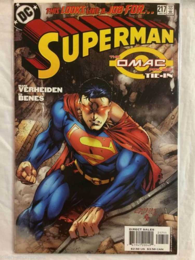 Superman - DC Comics (217 - Jul 2005) comic book collectible [Barcode 76194120049121711] - Main Image 3
