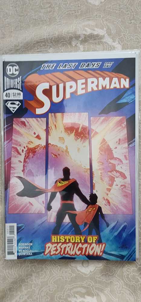 Superman - DC Comics (40 - Mar 2018) comic book collectible [Barcode 76194134192704011] - Main Image 2