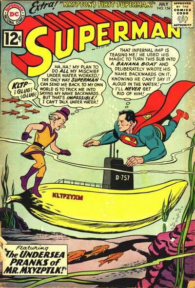 Superman - DC Comics (154 - Jul 1962) comic book collectible [Barcode 761941200491] - Main Image 1