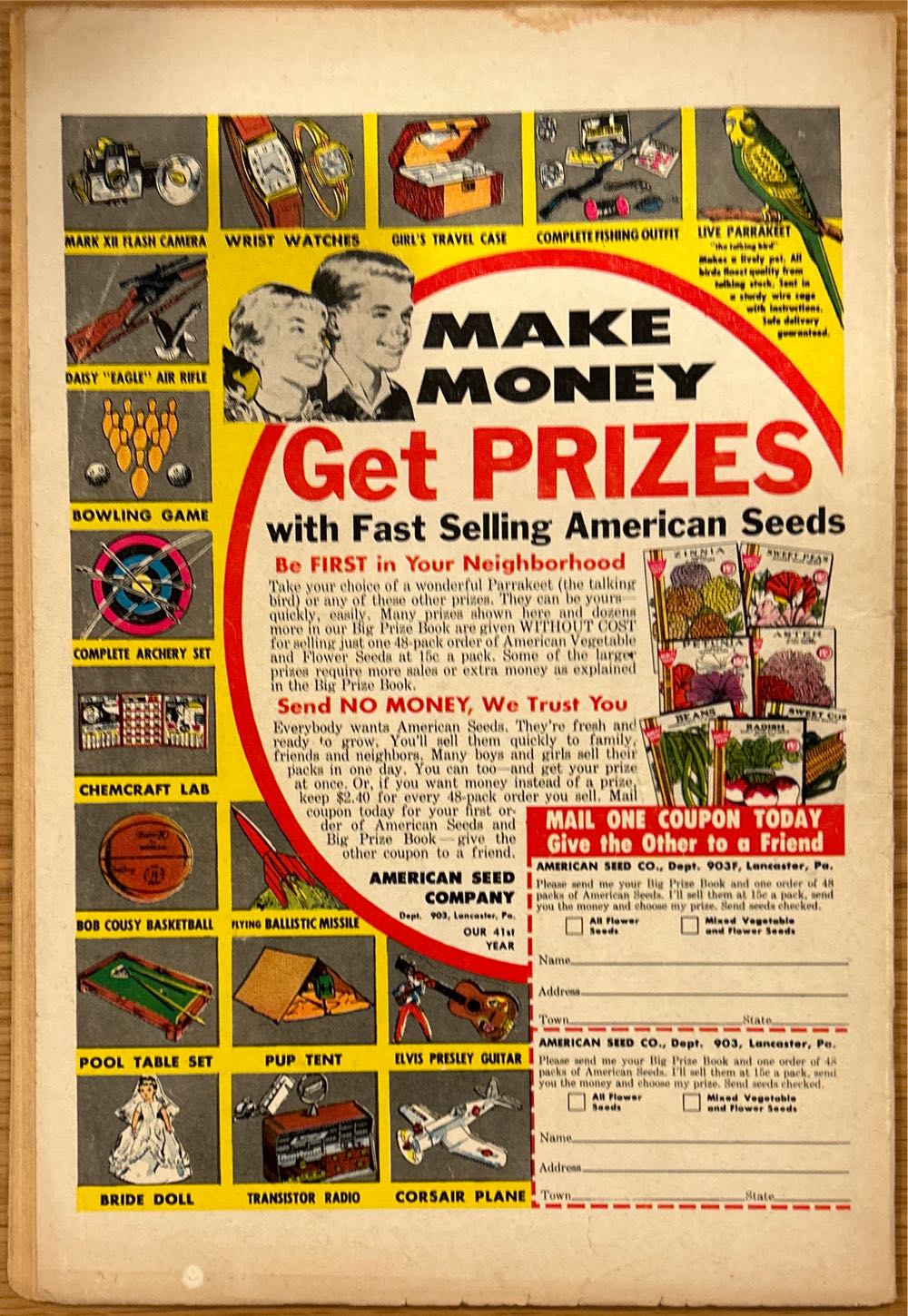 Superman - DC Comics (128 - Apr 1959) comic book collectible [Barcode 761941200491] - Main Image 2