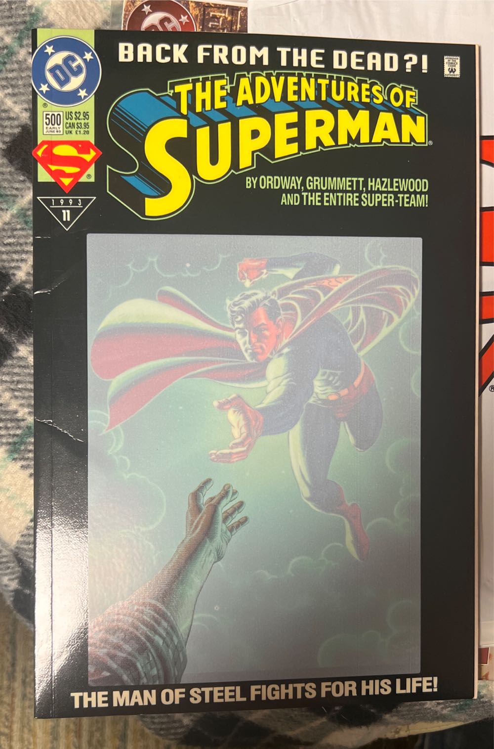 Superman - DC Comics (500 - Jun 1993) comic book collectible - Main Image 2