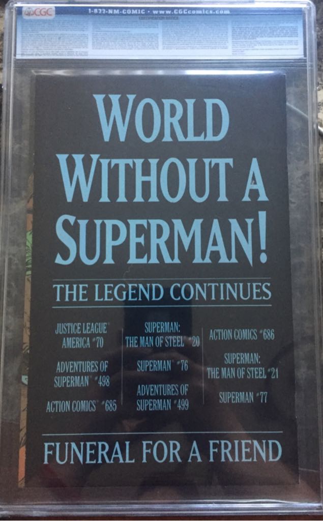 Superman  (75 - 01/1993) comic book collectible - Main Image 2