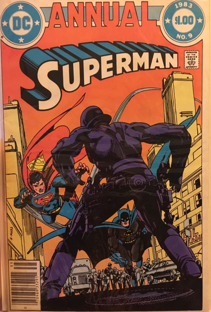 Superman, Annual - DC Comics, Inc. (9 - Mar 1983) comic book collectible [Barcode 07098933291135] - Main Image 1