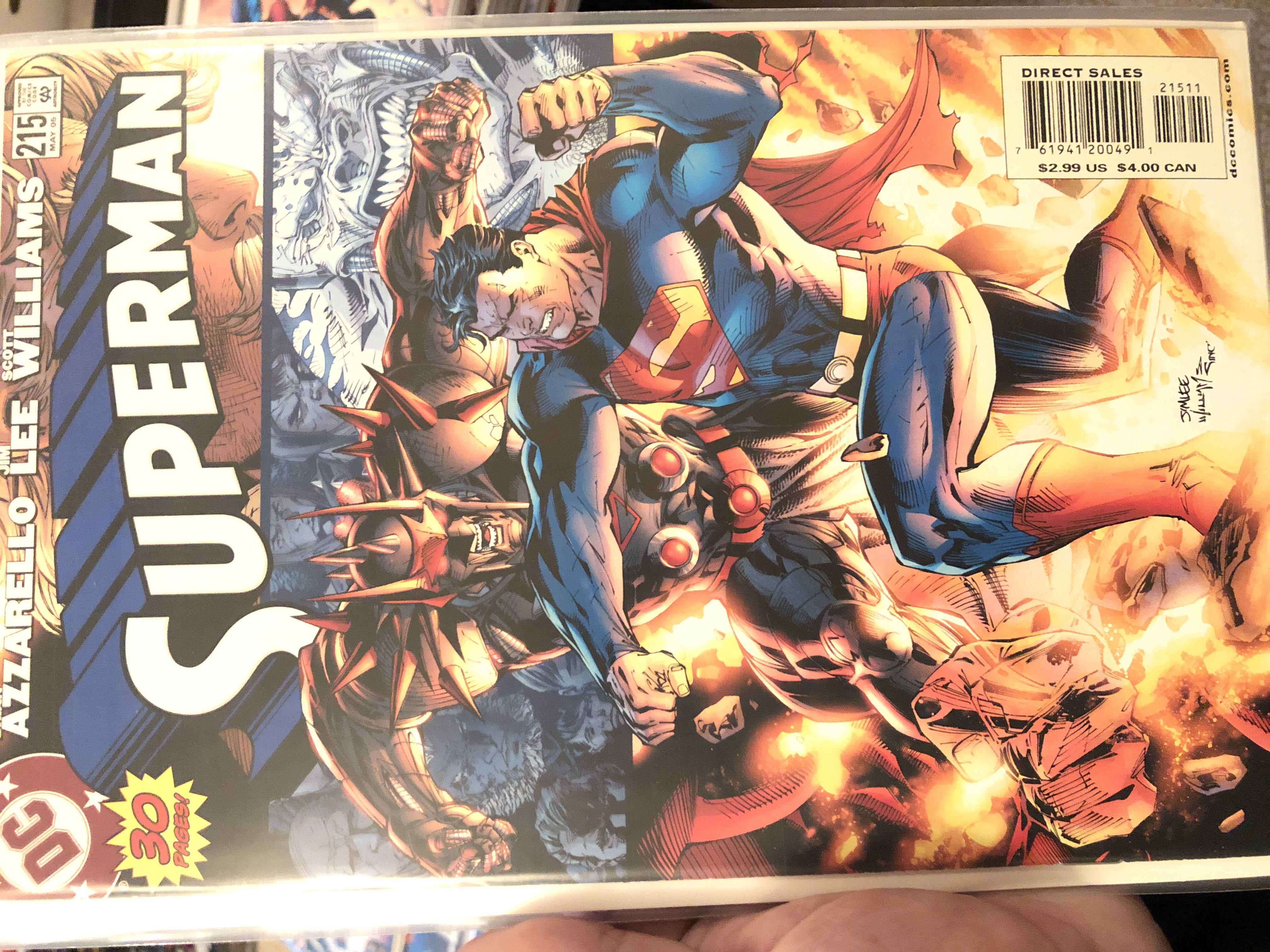 Superman - DC Comics (215 - May 2005) comic book collectible [Barcode 76194120049121511] - Main Image 2