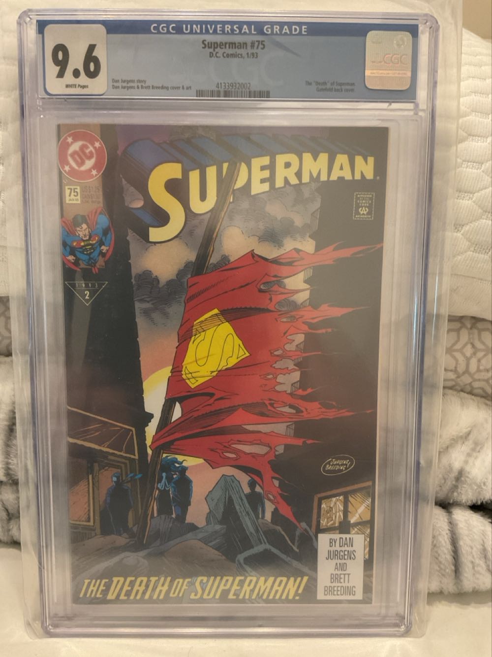 Superman - DC Comics (75 - Jan 1993) comic book collectible - Main Image 3