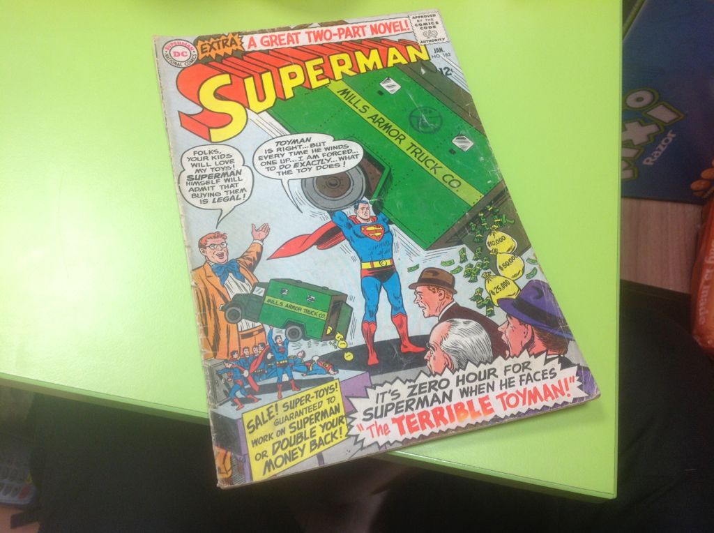 Superman #182 (182 - Jan 1966) comic book collectible - Main Image 1