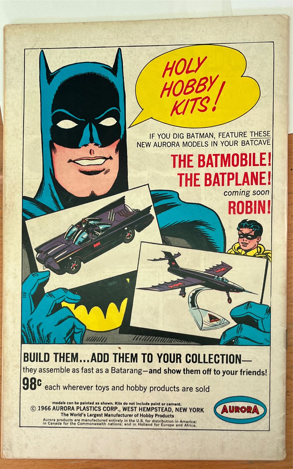 Superman #190 - DC Comics (190 - Oct 1966) comic book collectible - Main Image 2