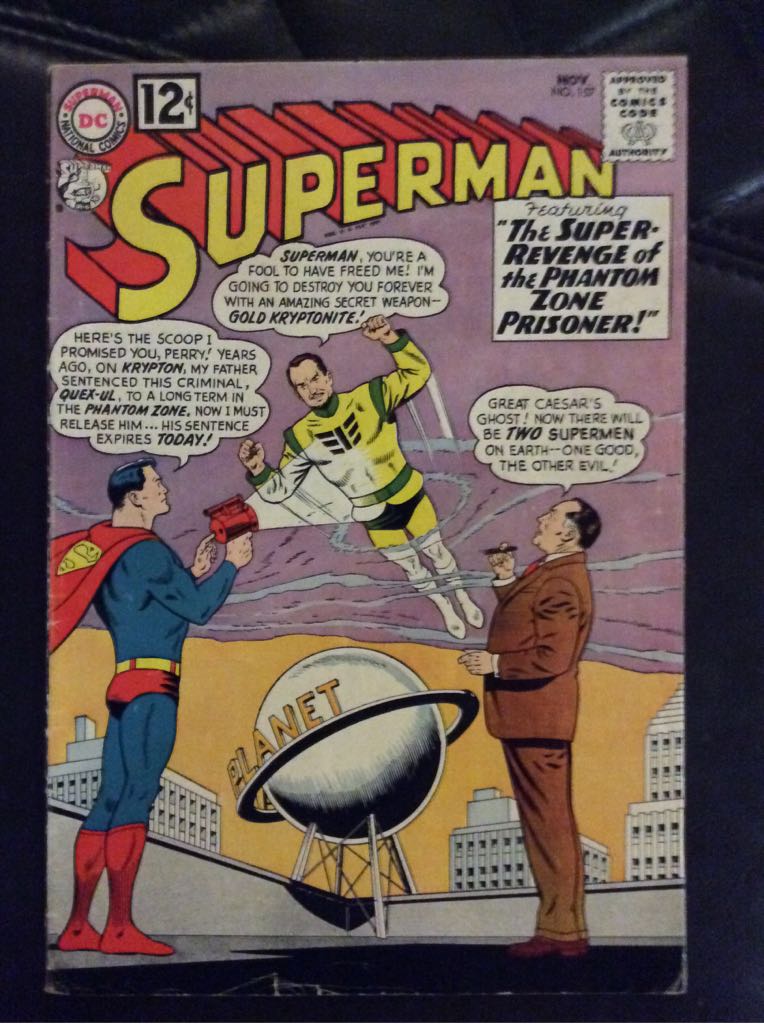 Superman #157 - DC Comics (157 - 11/1962) comic book collectible - Main Image 1