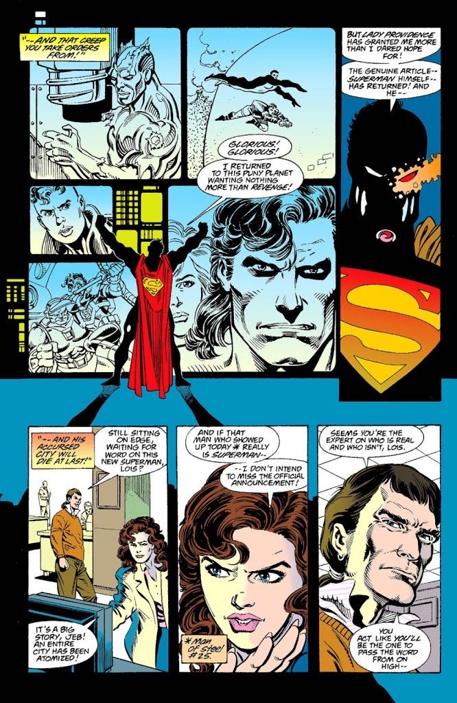 Superman - DC (82 - Oct 1993) comic book collectible - Main Image 2