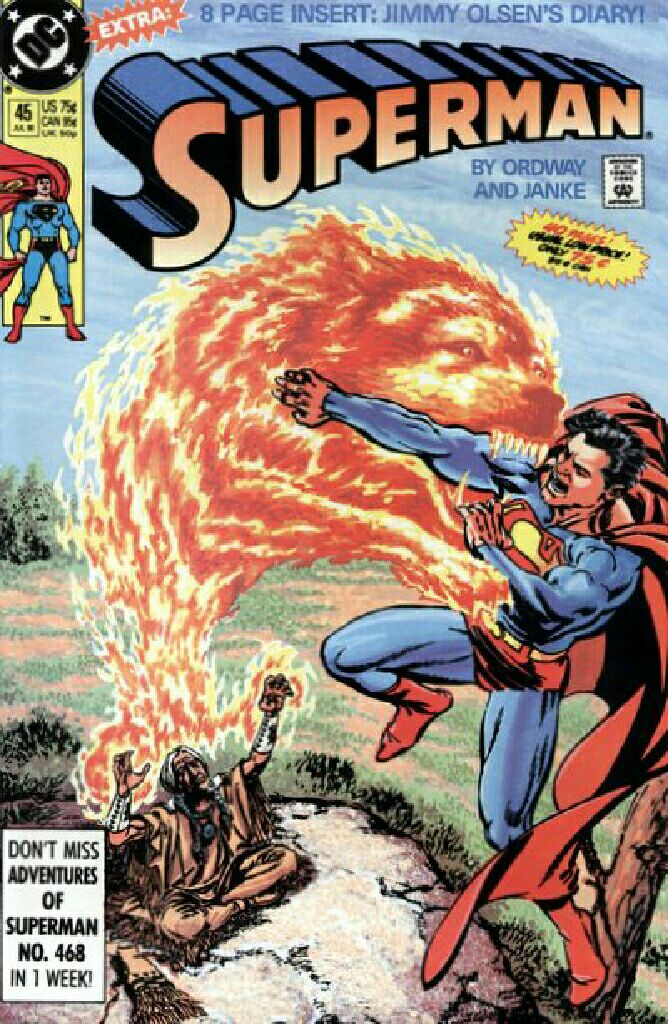 Superman (V2) - DC Comics (45 - 07/1990) comic book collectible - Main Image 2