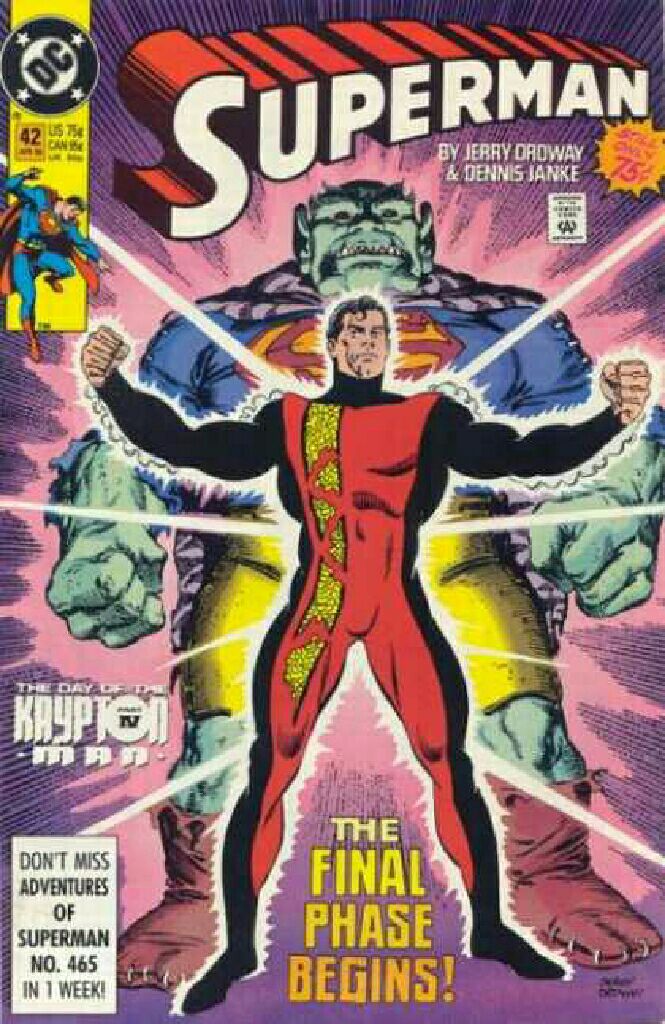 Superman vol2 - DC (42 - Apr 1990) comic book collectible - Main Image 1