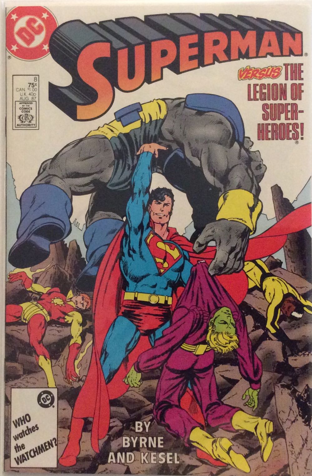 Superman - DC Comics (8 - Aug 1987) comic book collectible - Main Image 2