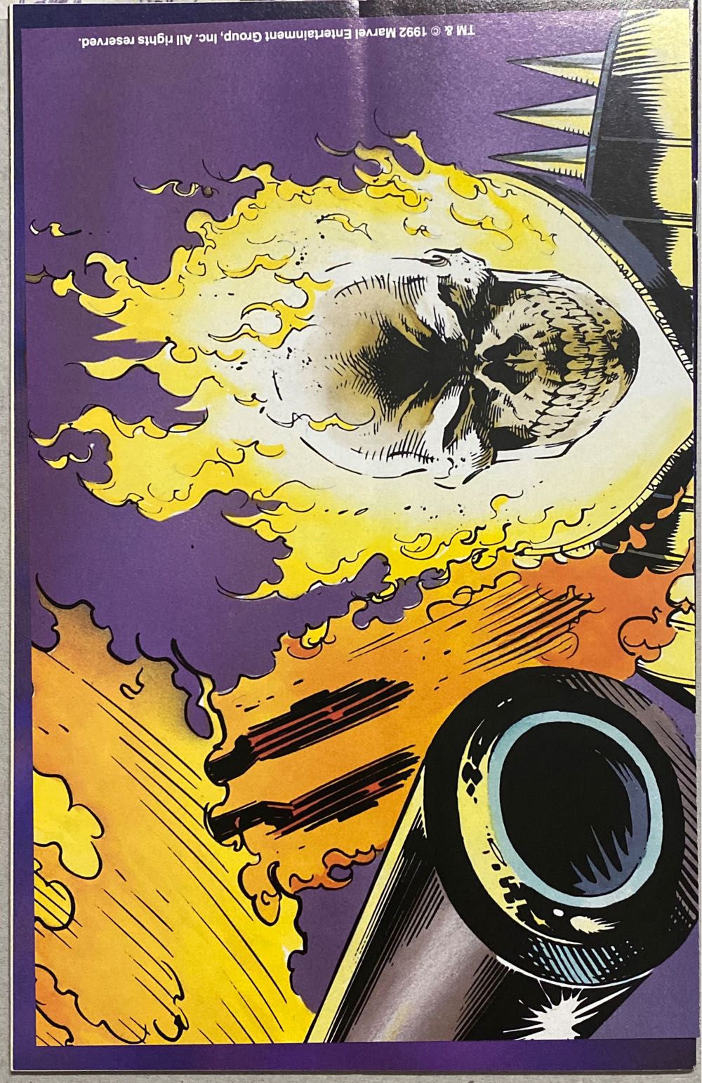 Ghost Rider (1990) - Marvel Comics (31 - Feb 1993) comic book collectible [Barcode 07148601317] - Main Image 3