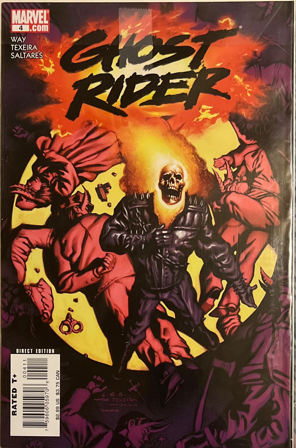 Ghost Rider: (Vol. 6) - Marvel (2-5 - Oct 2006) comic book collectible [Barcode 759606059706] - Main Image 3