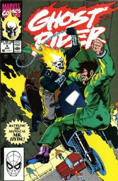 Ghost Rider Vol 3 - Marvel Comics (4 - Aug 1990) comic book collectible [Barcode 071486013174] - Main Image 1