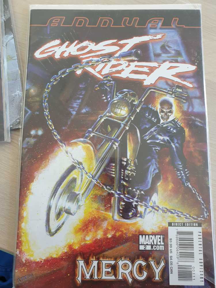 Ghost Rider Annual (Vol 6) - Marvel Comics (2 - Aug 2008) comic book collectible [Barcode 75960606429800111] - Main Image 2