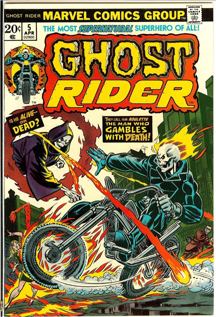 Ghost Rider (Vol 2 | 1973) - Marvel Comics Group (5 - Apr 1974) comic book collectible [Barcode 5458669685] - Main Image 2