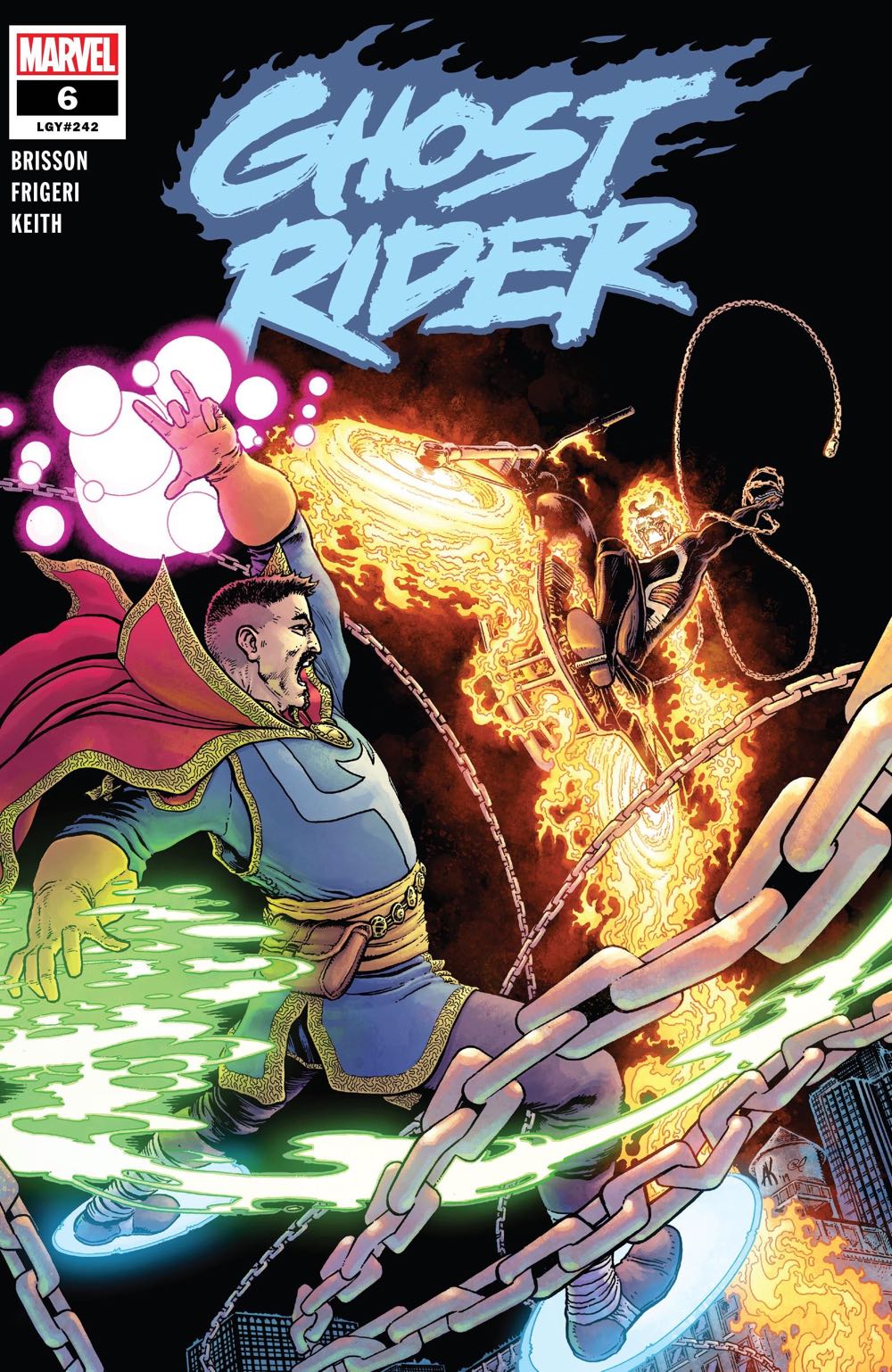 Ghost Rider - Marvel Comics Group (9 - Dec 2020) comic book collectible [Barcode 255858555555555] - Main Image 3