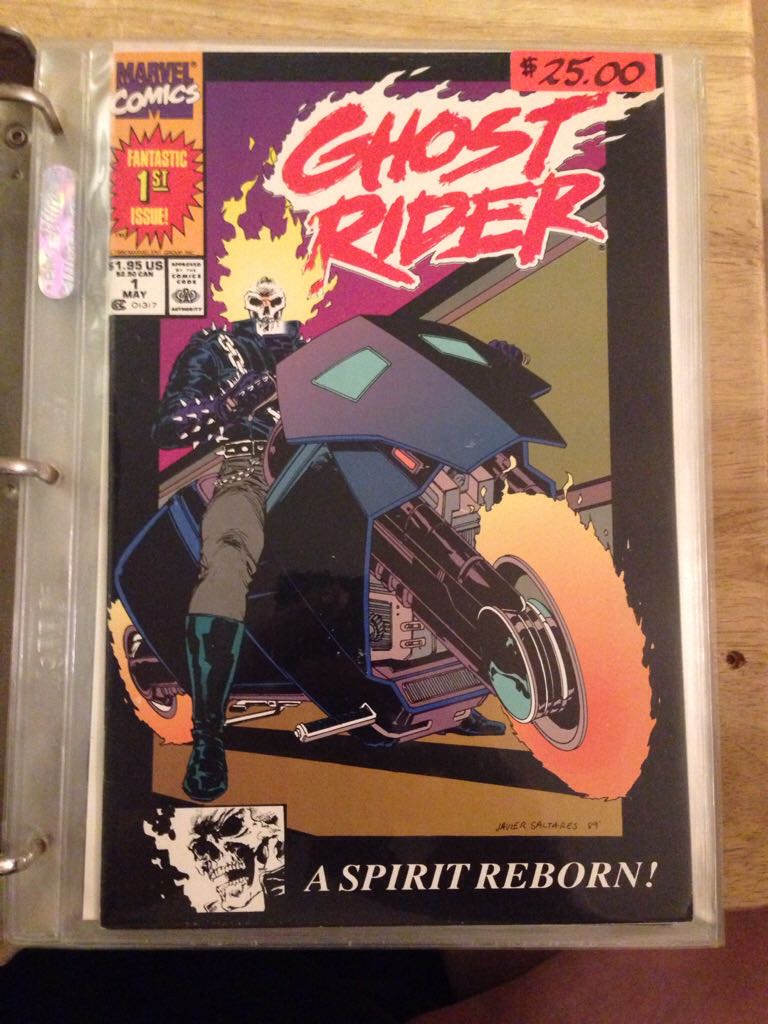 Ghost Rider Vol. 3 - Marvel Comics Group (1 - May 1990) comic book collectible [Barcode 071486013174] - Main Image 2