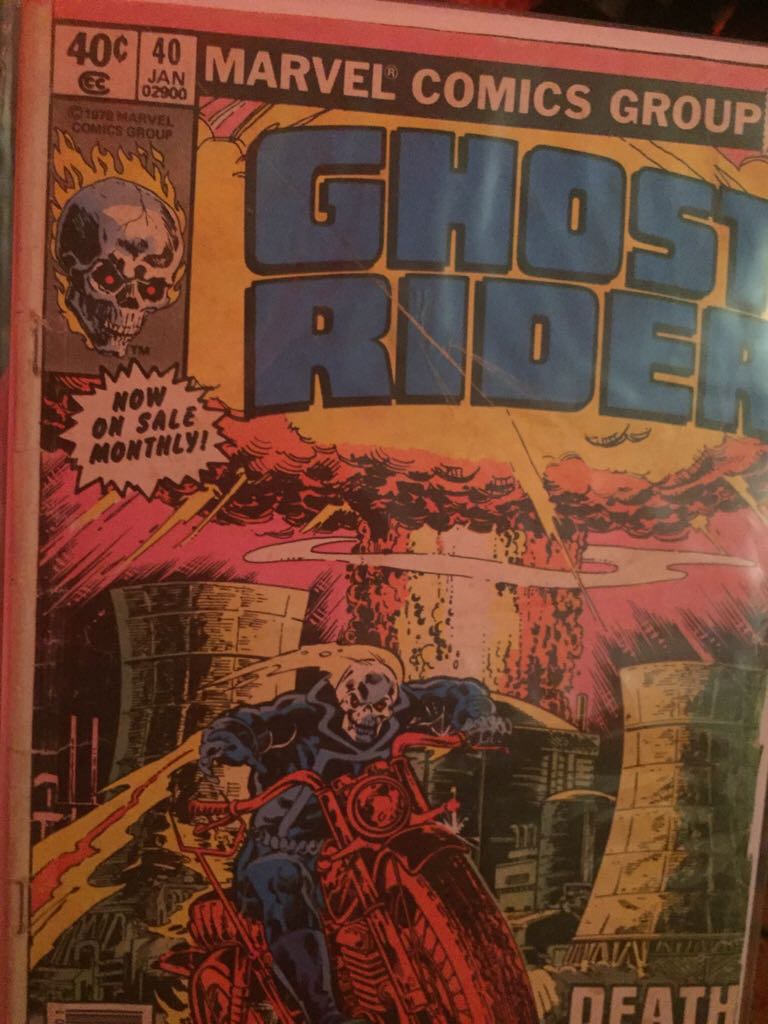 Ghost Rider - Marvel Comics Group (40 - Jan 1980) comic book collectible [Barcode 759606059706] - Main Image 2