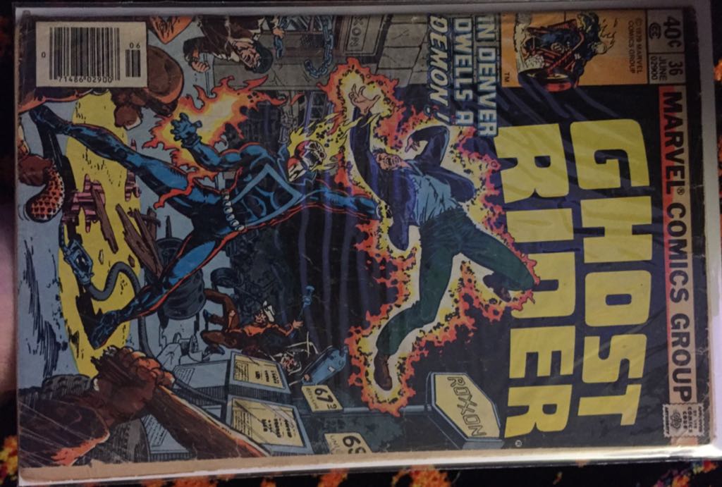 Ghost Rider - Marvel Comics Group (36 - Jun 1979) comic book collectible [Barcode 071486029007] - Main Image 2