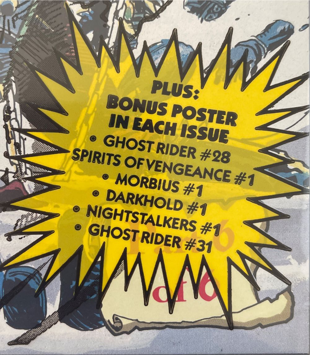 Ghost Rider Vol 3 - Marvel Comics (31 - Nov 1992) comic book collectible [Barcode 071486013174] - Main Image 2