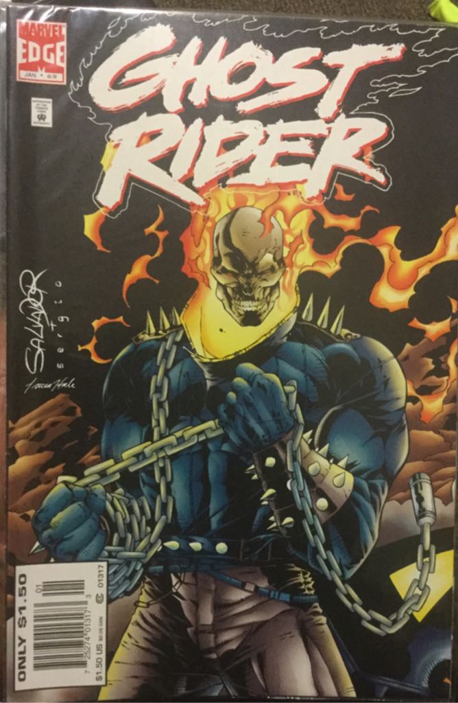 Ghost Rider - Marvel Comics Group. (69 - Jan 1996) comic book collectible [Barcode 72527401317301] - Main Image 1