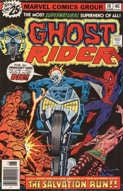 Ghost Rider - Marvel Comics (18 - Jun 1976) comic book collectible [Barcode 071486029007] - Main Image 1