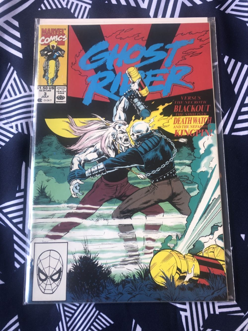 Ghost Rider (Vol. 3) - Marvel Comics (3 - Jul 1990) comic book collectible - Main Image 2