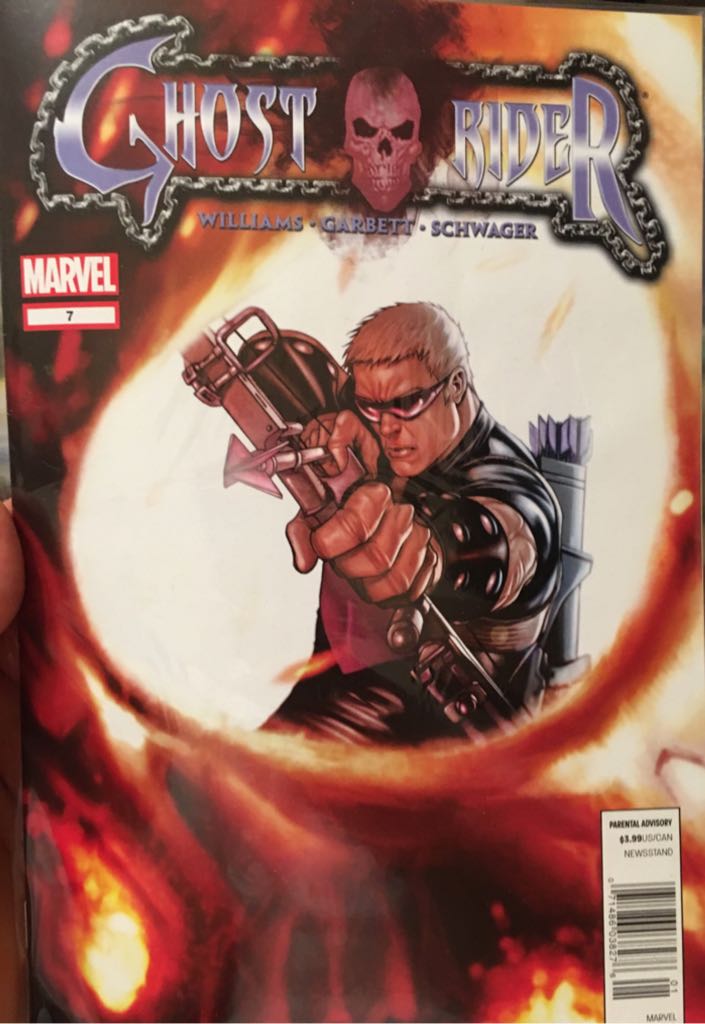 Ghost Rider  (7) comic book collectible [Barcode 071486038276] - Main Image 1