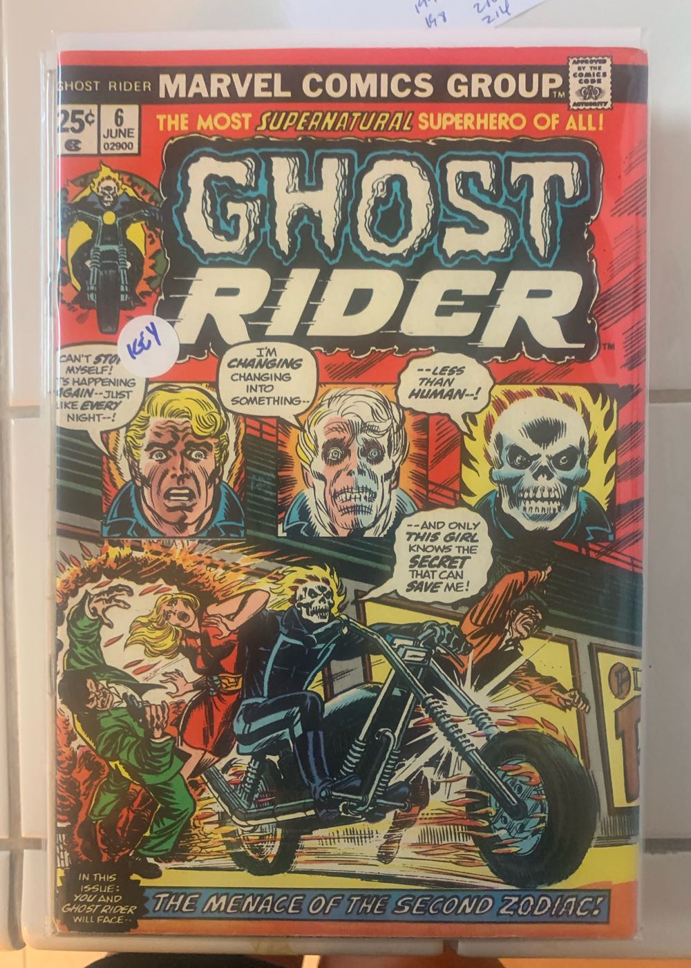 Ghost Rider (1973) - Marvel Comics (6 - 06/1974) comic book collectible - Main Image 4