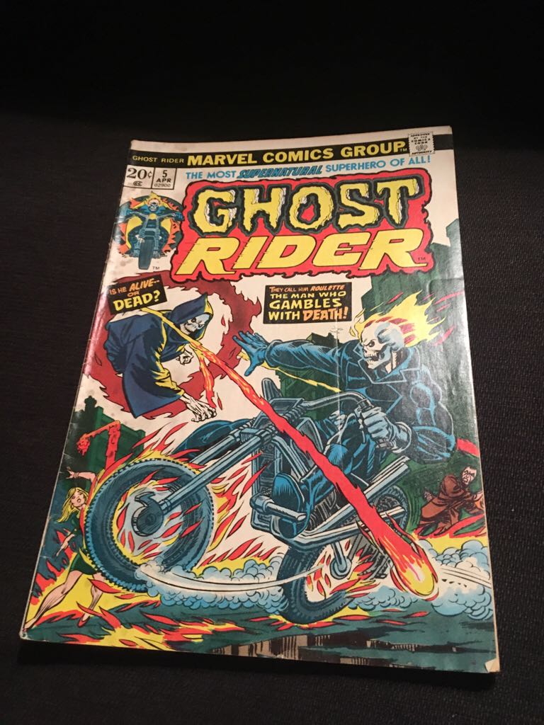 Ghost Rider - Marvel Comics Group (5 - 04/1974) comic book collectible - Main Image 1