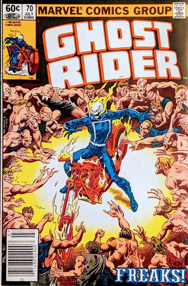 Ghost Rider #70 - Marvel Comics (70 - Jul 1982) comic book collectible - Main Image 2
