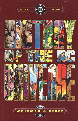 History of the DC Universe - DC (1) comic book collectible [Barcode 093028917] - Main Image 1