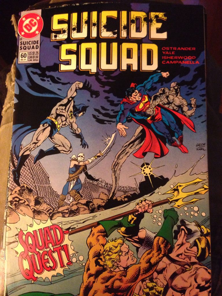 Suicide Squad - DC Comics (60 - Dec 1991) comic book collectible [Barcode 761941305196] - Main Image 1