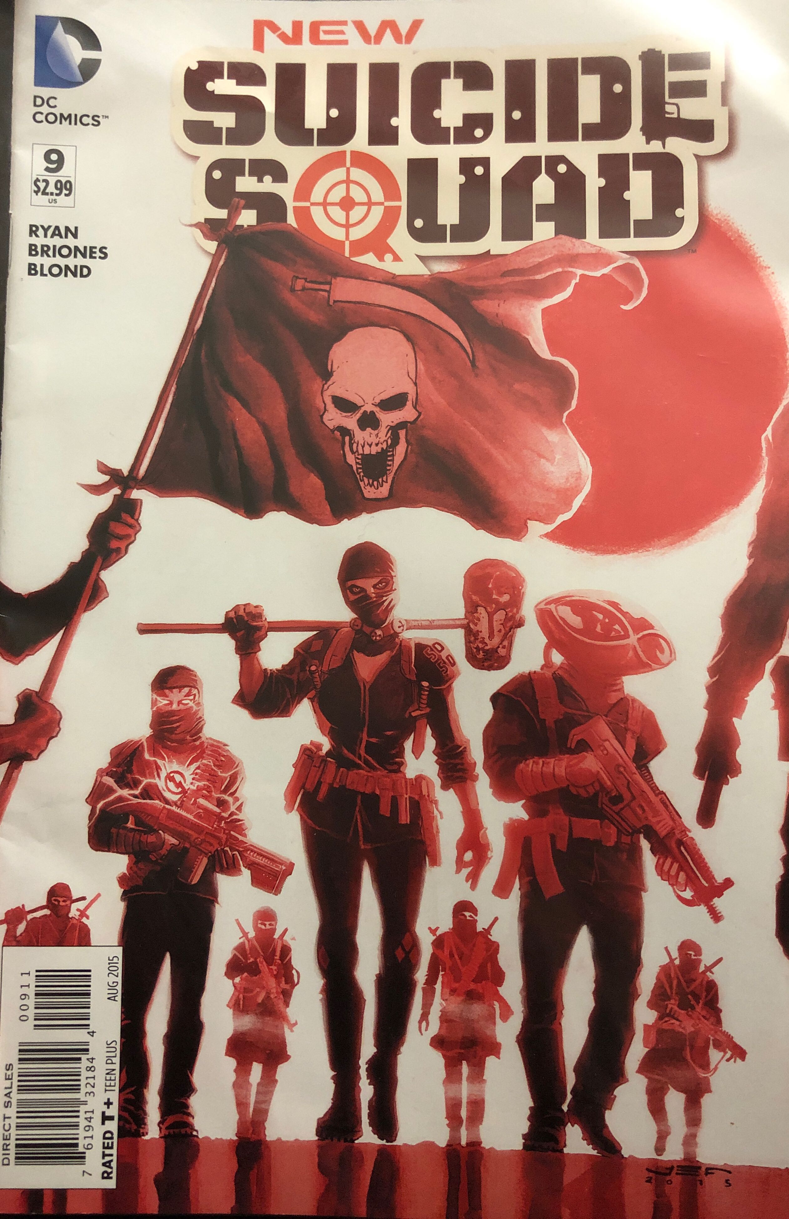New Suicide Squad - DC Comics (9 - 08/2015) comic book collectible [Barcode 76194132184400911] - Main Image 2