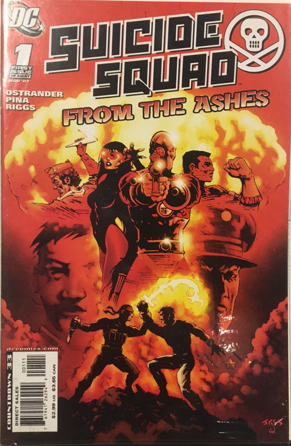 Suicide Squad - DC Comics (1 - Nov 2007) comic book collectible [Barcode 76194126294900111] - Main Image 2