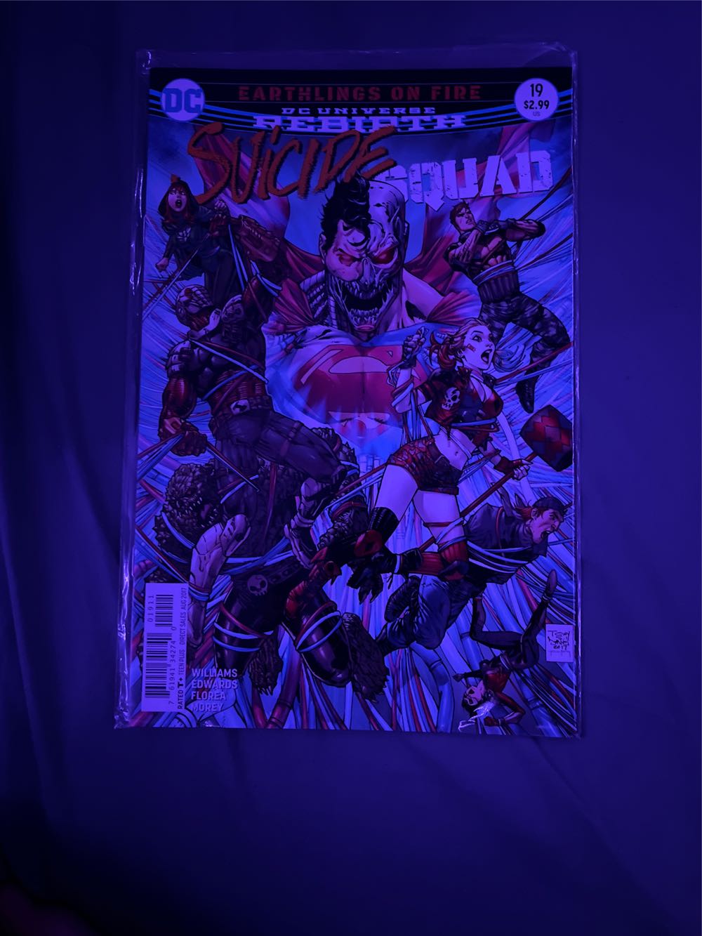 Suicide Squad (2016) - DC Comics (19 - Aug 2017) comic book collectible [Barcode 76194134274001911] - Main Image 2