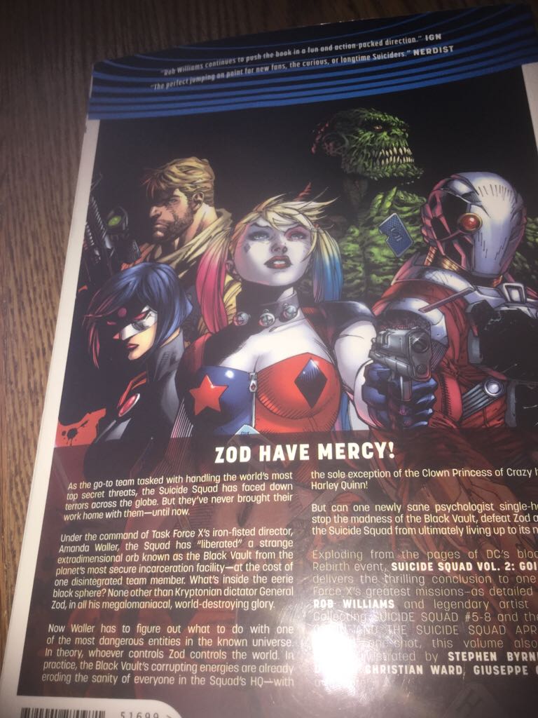 Suicide Squad  (2 - 02/2017) comic book collectible [Barcode 978140127097151] - Main Image 2