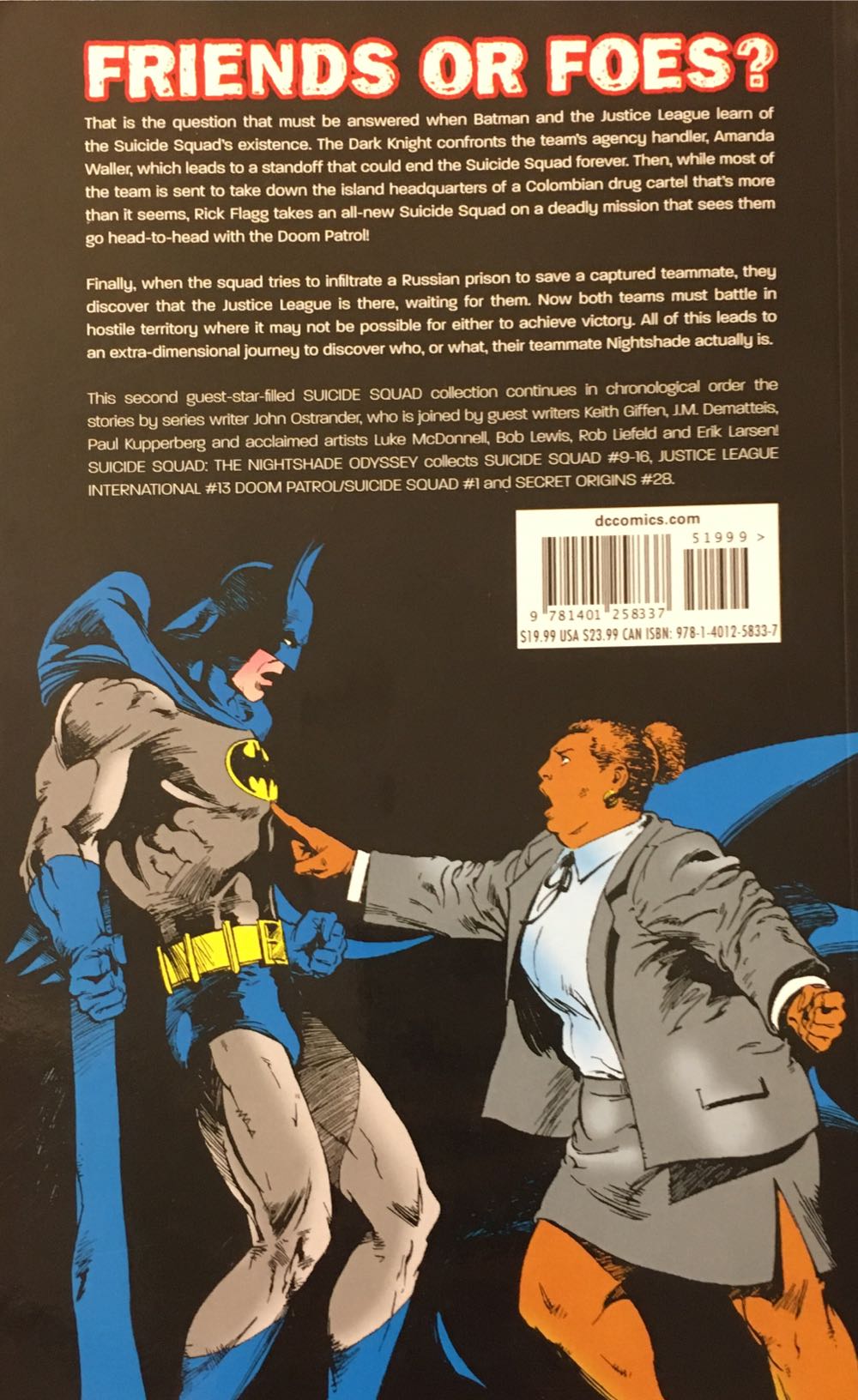 Suicide Squad (1987) Vol 2: The Nightshade Odyssey - DC Comics (TPB) comic book collectible [Barcode 978140125833751999] - Main Image 2