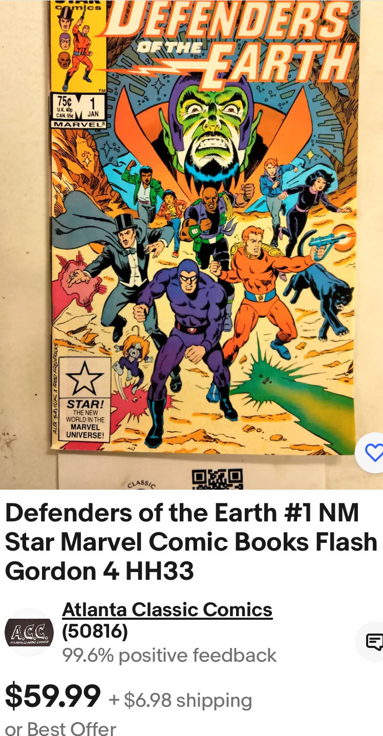 Defenders of the Earth - Star Comics (1 - Jan 1987) comic book collectible [Barcode 071486020622] - Main Image 4