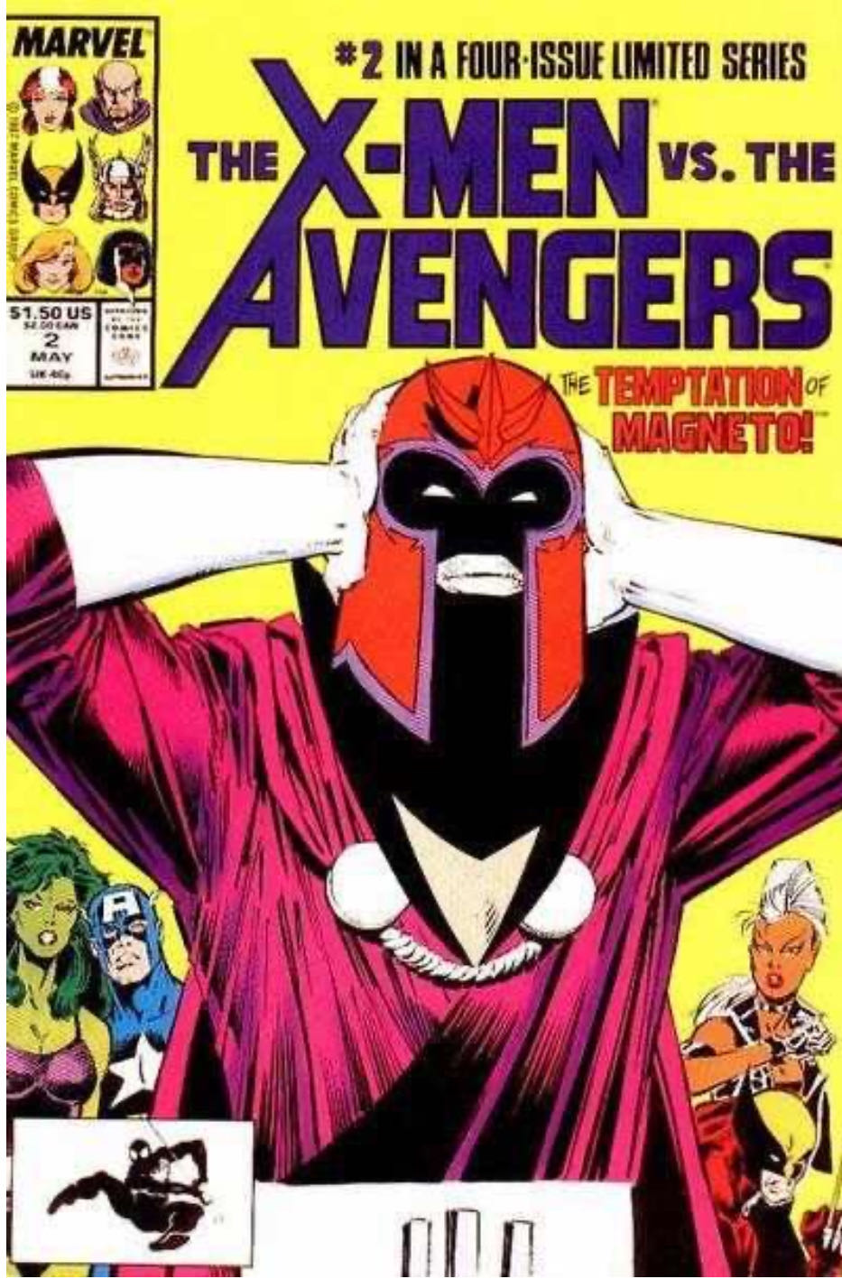 ZZZX-LS X-Men vs. The Avengers - Marvel Comics (1-4 - 04/1987) comic book collectible [Barcode 071486024705] - Main Image 2