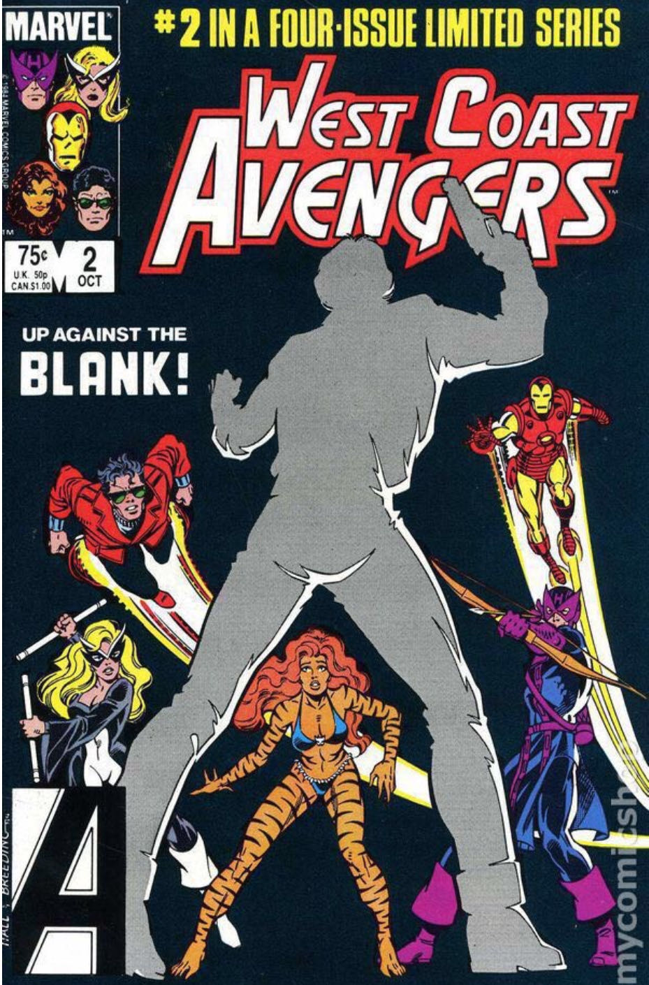 West Coast Avengers (Vol. 1) - Marvel Comics (1 - Sep 1984) comic book collectible [Barcode 7148602537] - Main Image 2