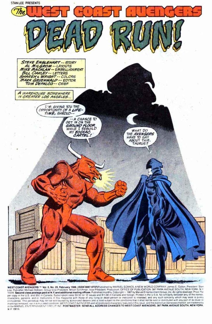 West Coast Avengers vol. 2 - Marvel (29 - Feb 1988) comic book collectible [Barcode 071486021001] - Main Image 3