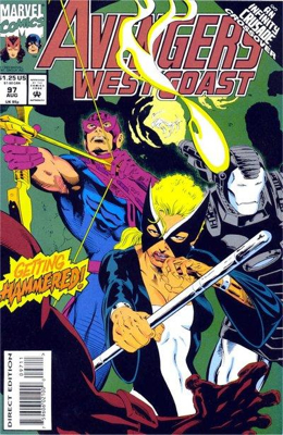West Coast Avengers - Marvel Comics (97 - 08/1993) comic book collectible [Barcode 759606021000] - Main Image 1