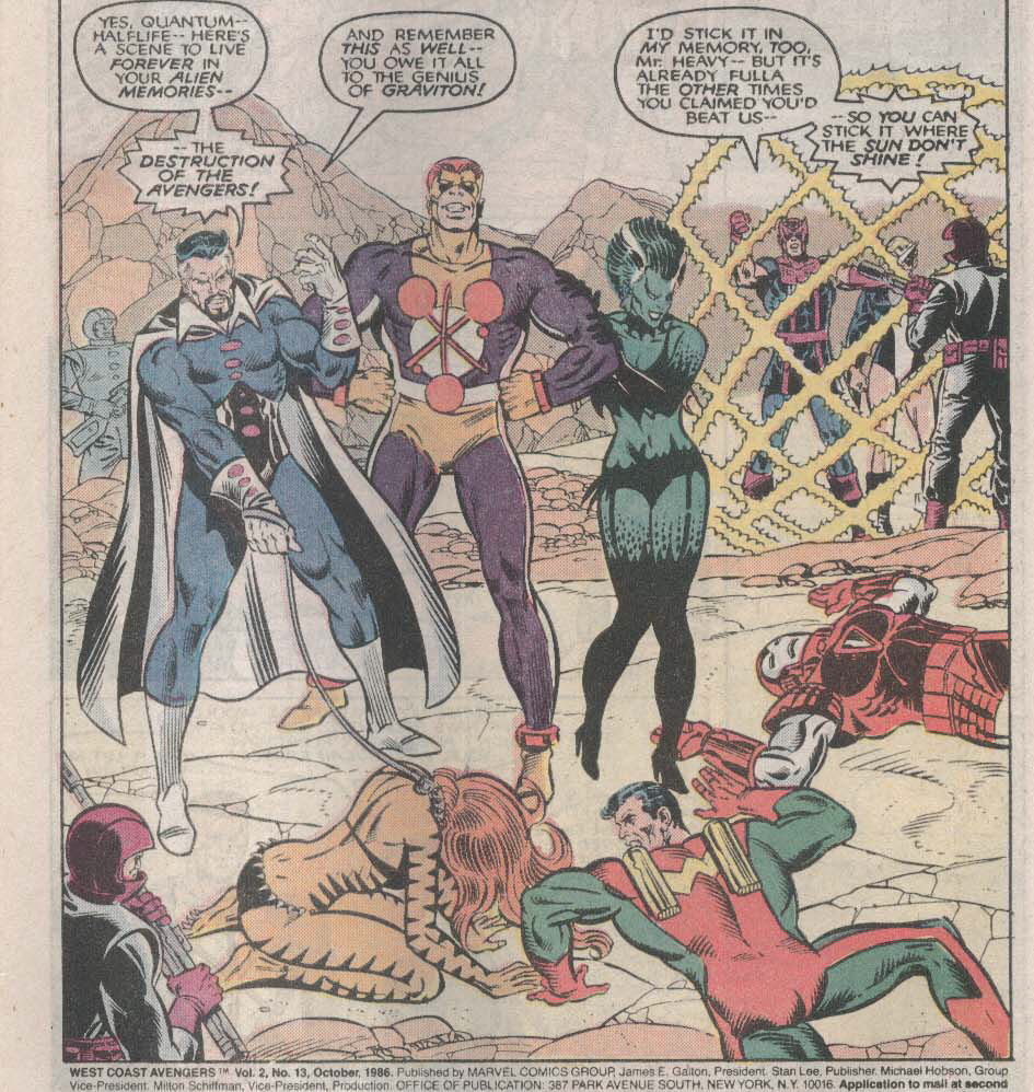 West Coast Avengers (1985) - Marvel Comics (13 - Oct 1986) comic book collectible [Barcode 759606021000] - Main Image 4