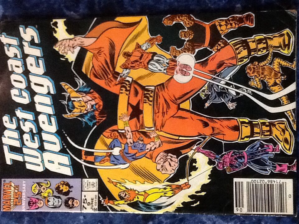 West Coast Avengers - Marvel (9 - Jun 1986) comic book collectible [Barcode 759606021000] - Main Image 1