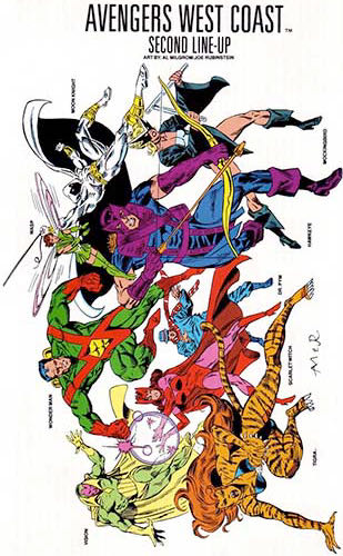 West Coast Avengers - Marvel Comics (36 - Aug 1988) comic book collectible [Barcode 071486029007] - Main Image 3