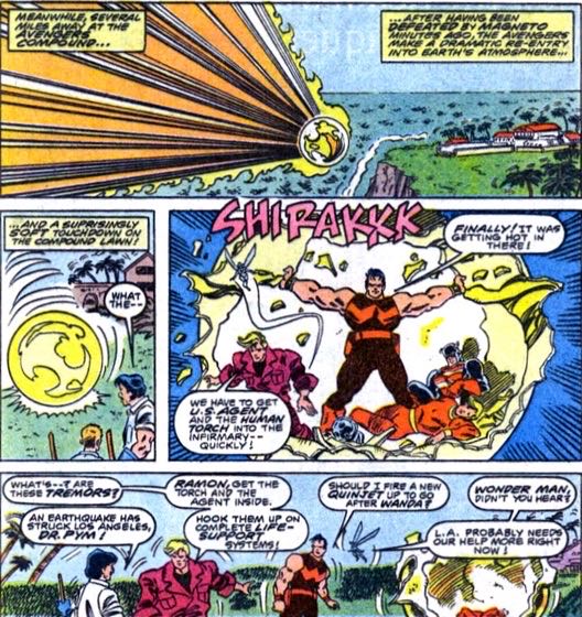 Avengers West Coast - Marvel Comics (58 - May 1990) comic book collectible [Barcode 071486025375] - Main Image 2