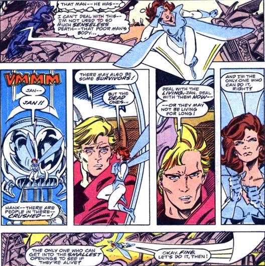 Avengers West Coast - Marvel Comics (58 - May 1990) comic book collectible [Barcode 071486025375] - Main Image 3